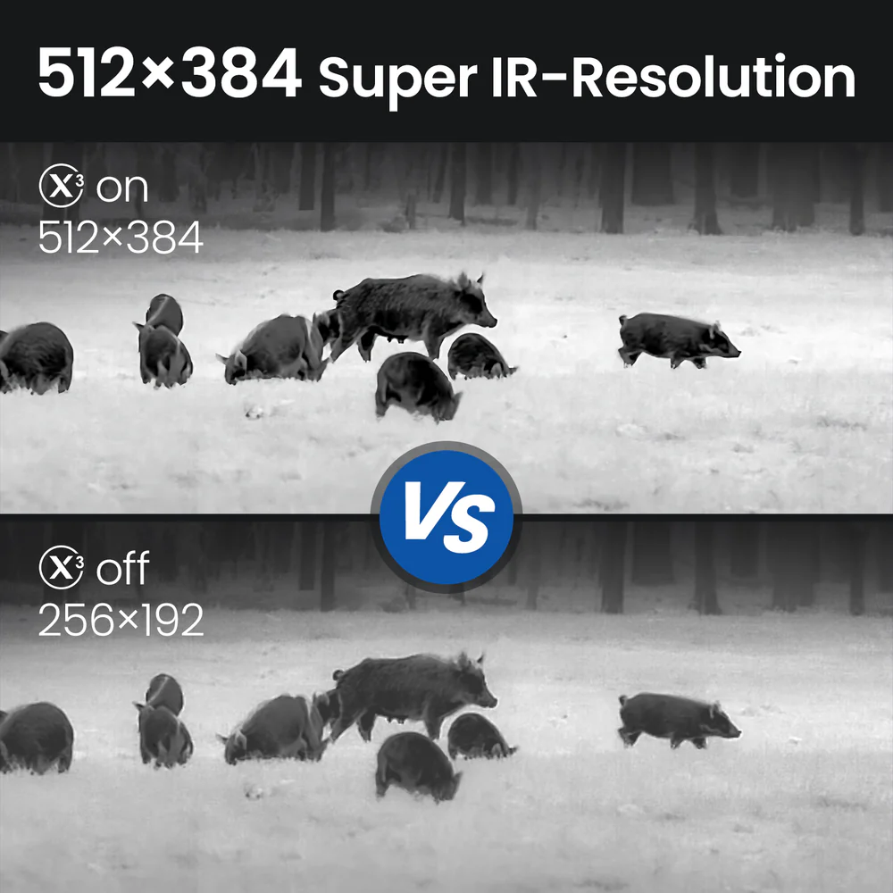 T2 Max super ir resolution comparison