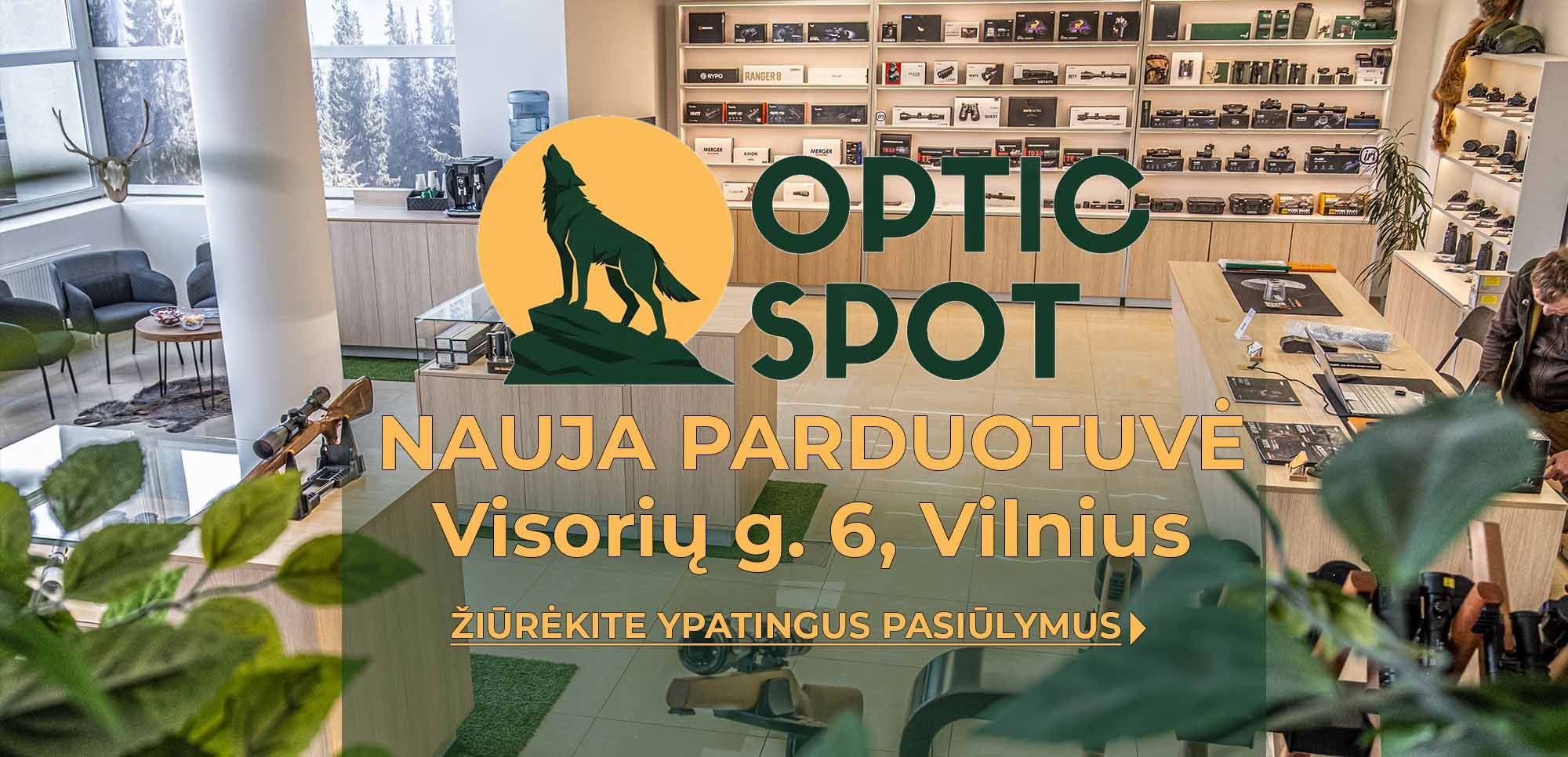 Opticspot desktop slider nauja parduotuve
