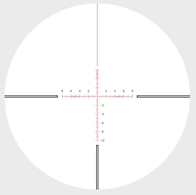 Mil Pro II (10x) Reticle