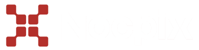 Nocpix logo white
